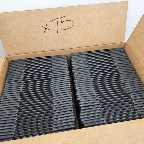 Empty Black Slim DVD Cases, Qty 75, Brand New - Picture 9 of 15